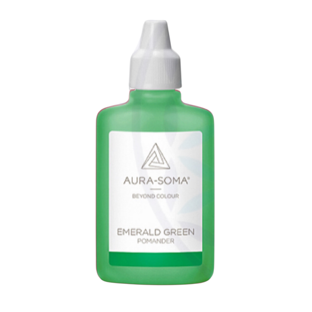 Aura-Soma Emerald Green Pomander 绿色 保护灵气